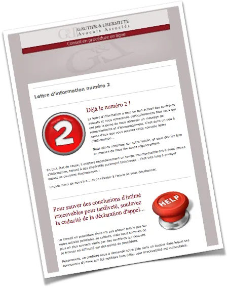 Lettre d'information