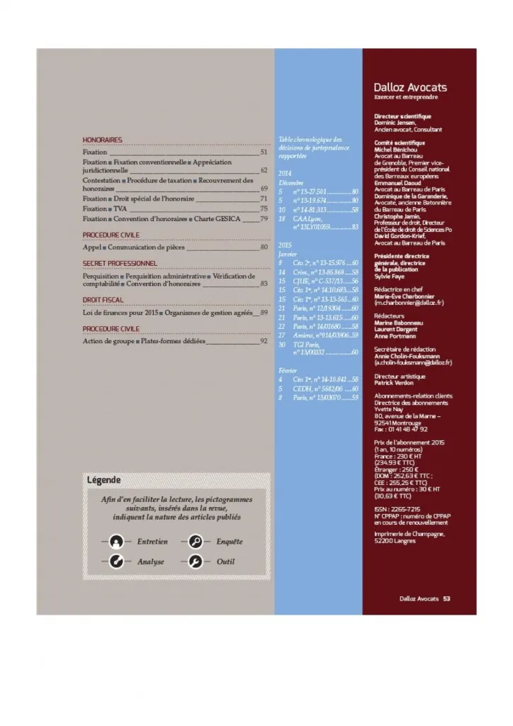 Dalloz Avocats - Exercer et entreprendre-42370-3